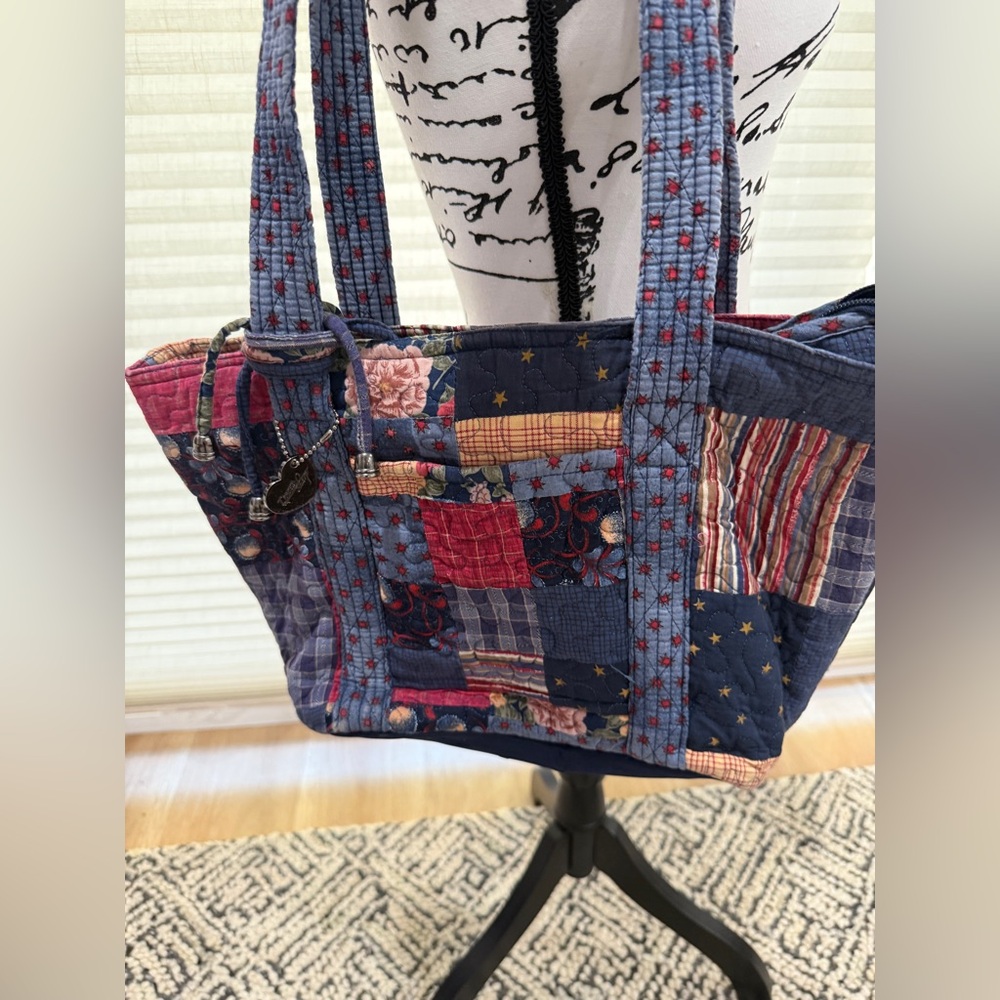Patchwork Tote Bag - Multicolor - image 2